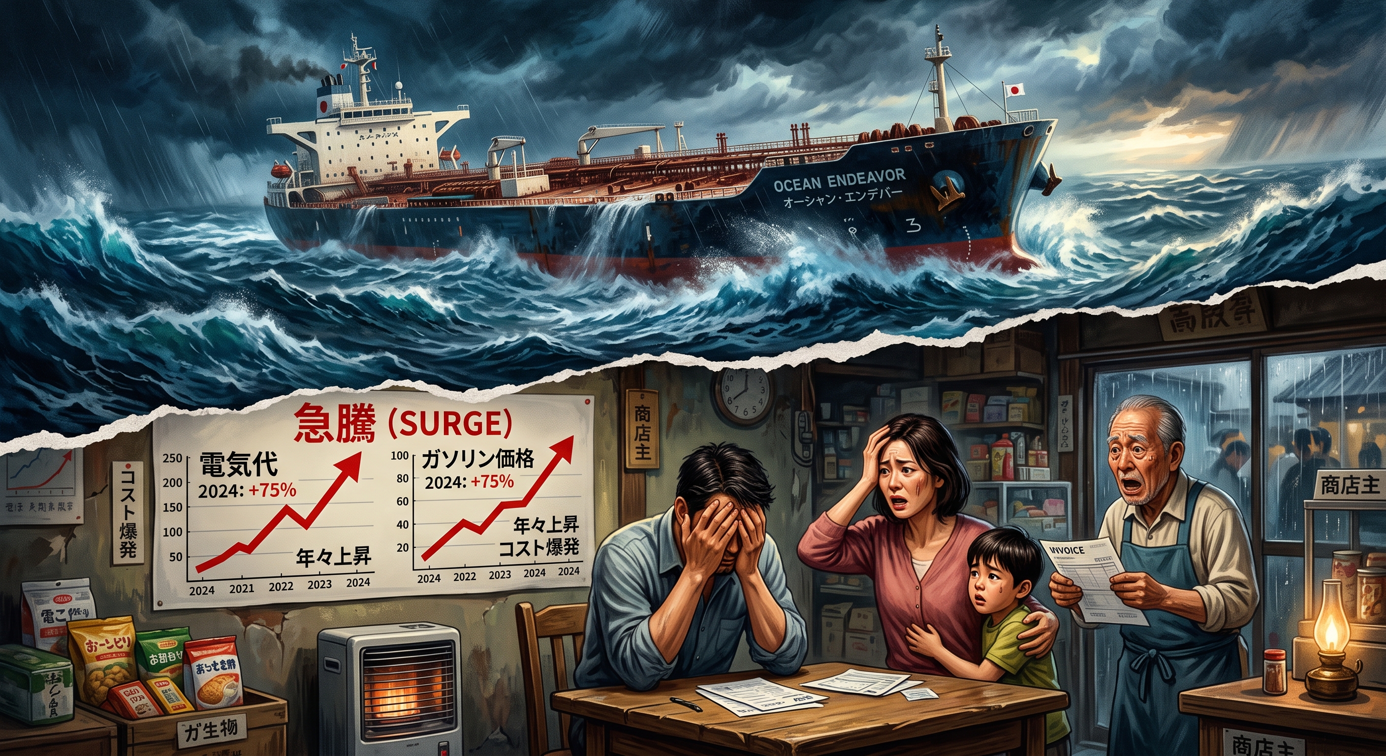 【エネルギー×物価高】中東緊迫で原油危機？経産相に迫る「家計徹底防衛」